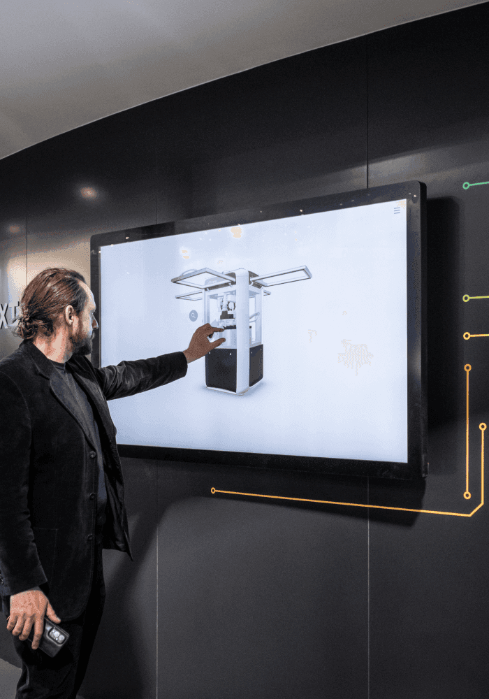3D machinery visualization
